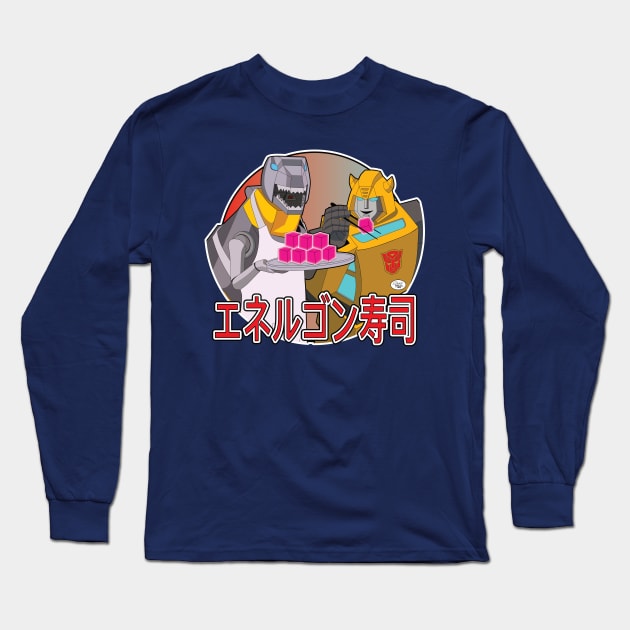 Energon Sushi Long Sleeve T-Shirt by Gen Pop Art